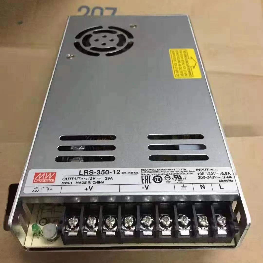 Output12V 24V 36V 48V Switching Power Supply LRS35024 LRS35048 LRS45024 LRS60024 MeanWell 350W 450W 600W