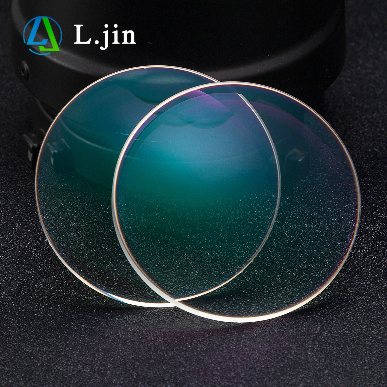 L.jin manufacturer factory price RTS optical blue cut 1.56 index clear single vision hmc coating prescription optical lenses
