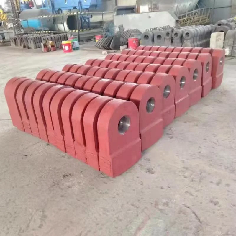 ZHILI Hot Products hammer head with hard facing crusher hammer in cement  mining spare wear parts