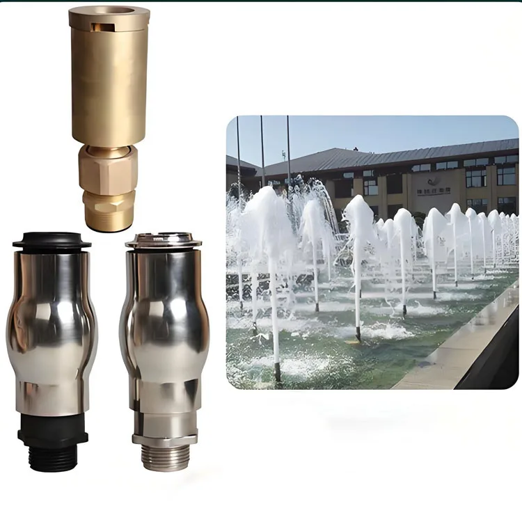 Artwatershow European ice aerated spray head fountain nozzle water jet water fountain nozzle