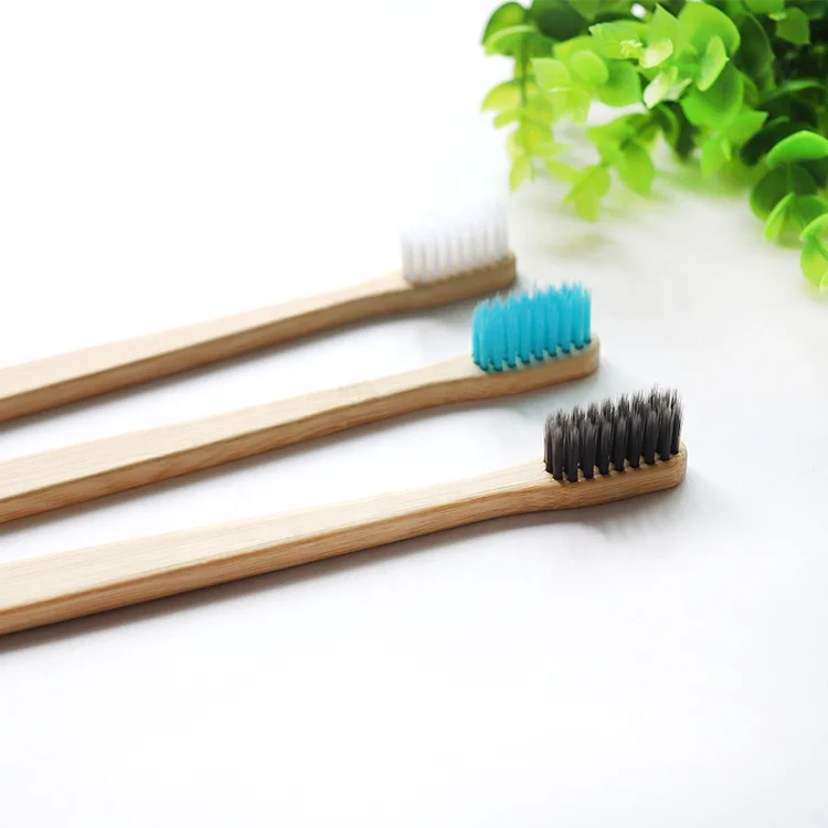 BT-FS Nylon610 Bristle Bamboo Toothbrush 100% Organic Toothbrush