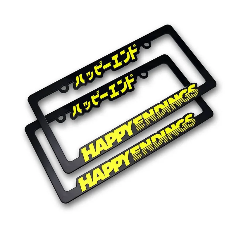 31*16 cm USA Size Custom FLAT or EMBOSSED DESIGN Printed Car License Plate Frame License Plate Cover License Plate Holder