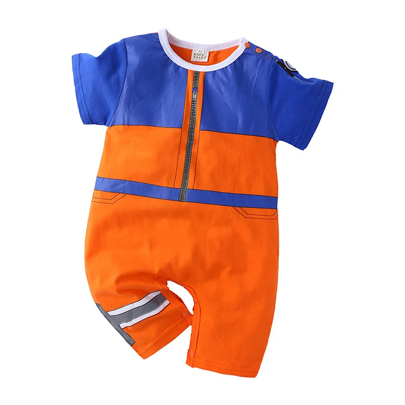 Baby Clothing Wholesale Baby Anime Cartoon Romper Summer Clothes Newborn Outing Clothes