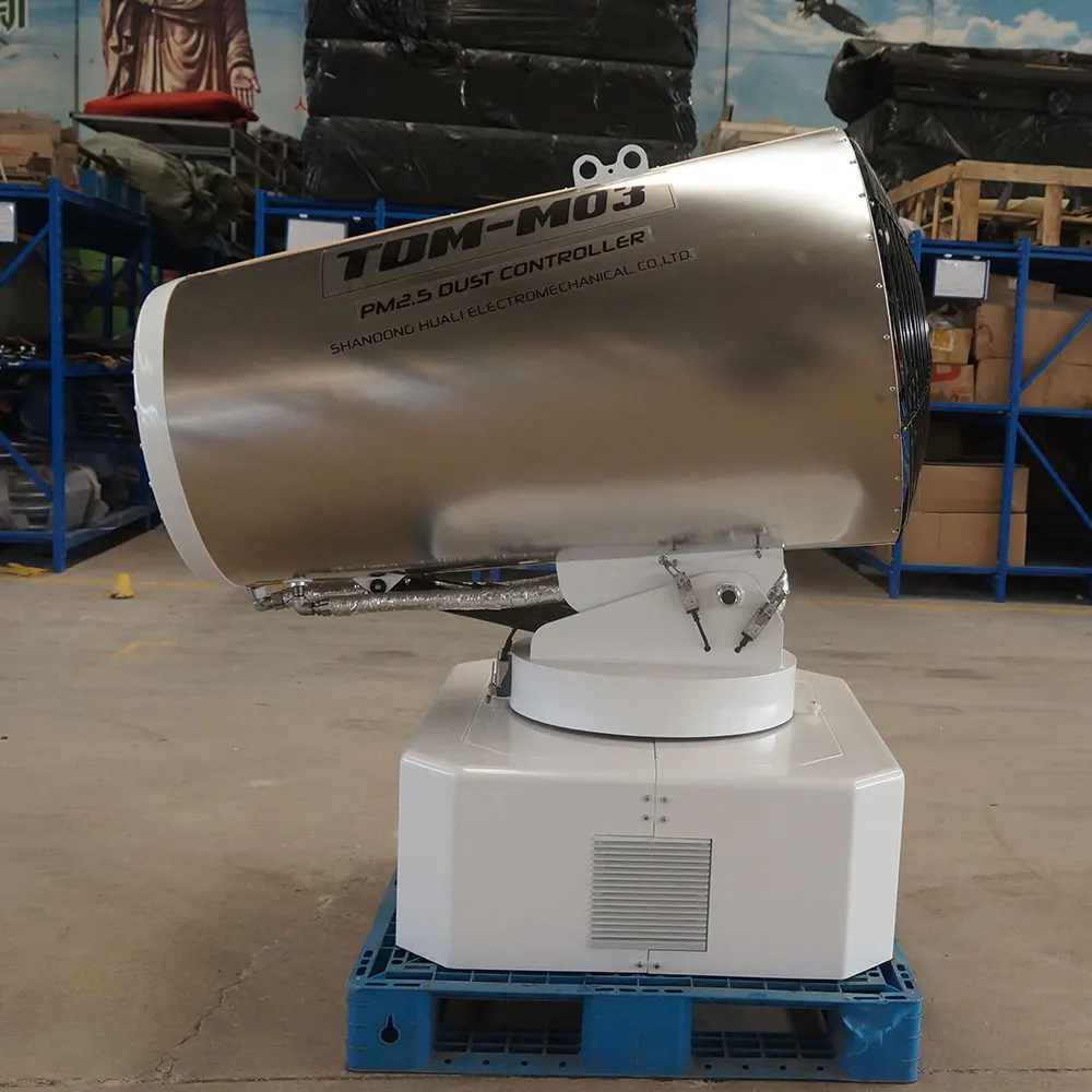 30m fog sprayer cannon machine factory sales adjusted with chassis water fog cannon from 30m to 120m water fog cannon