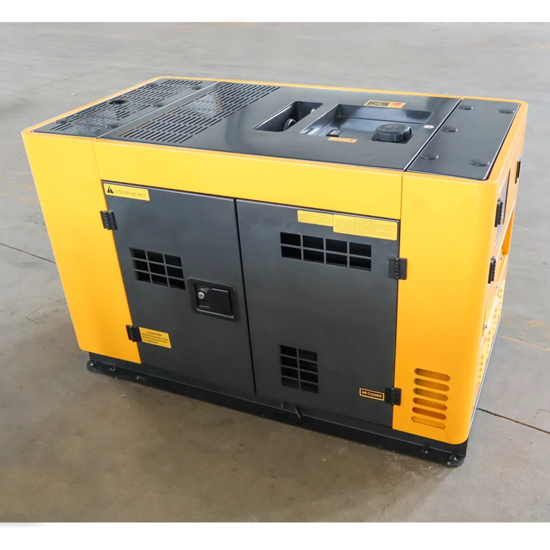 Air cooled new 12kw 12kva Generator single phase Silent typr Diesel Generator