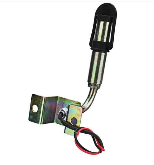 Amber Rotating Flashing Beacon Mounting Bracket DIN Pole Tractor Mounting Flexible Rod