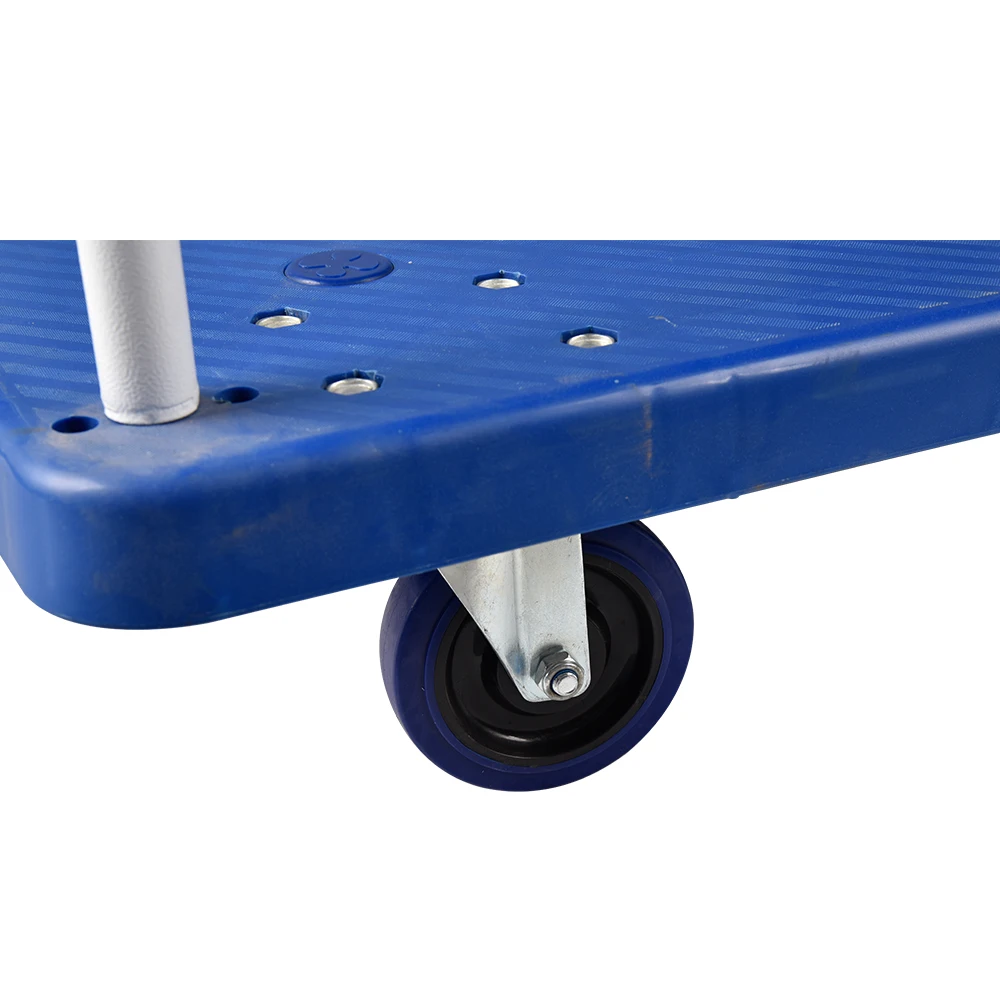 Heavy duty 150kg platform plastic folding trolley manufacturers