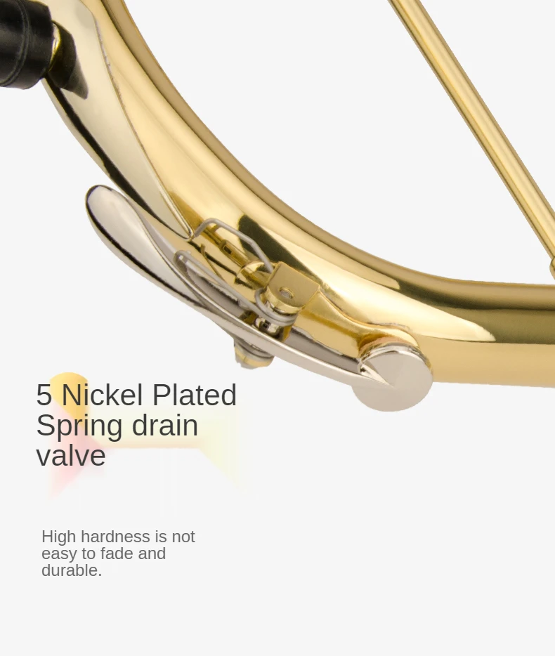 JYTB-E120G marching trombone piston trombone pull Lijian Trombone