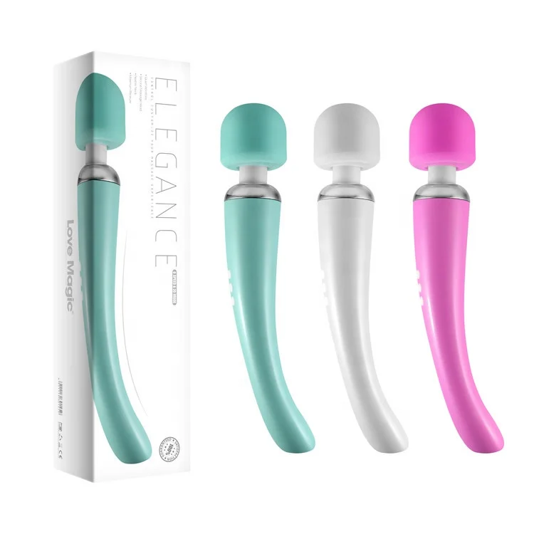 Powerful  Wand Vibrator Erotic massager AV Wand Vibrator sex products USB Rechargeable vibrators Sex Toys for Women