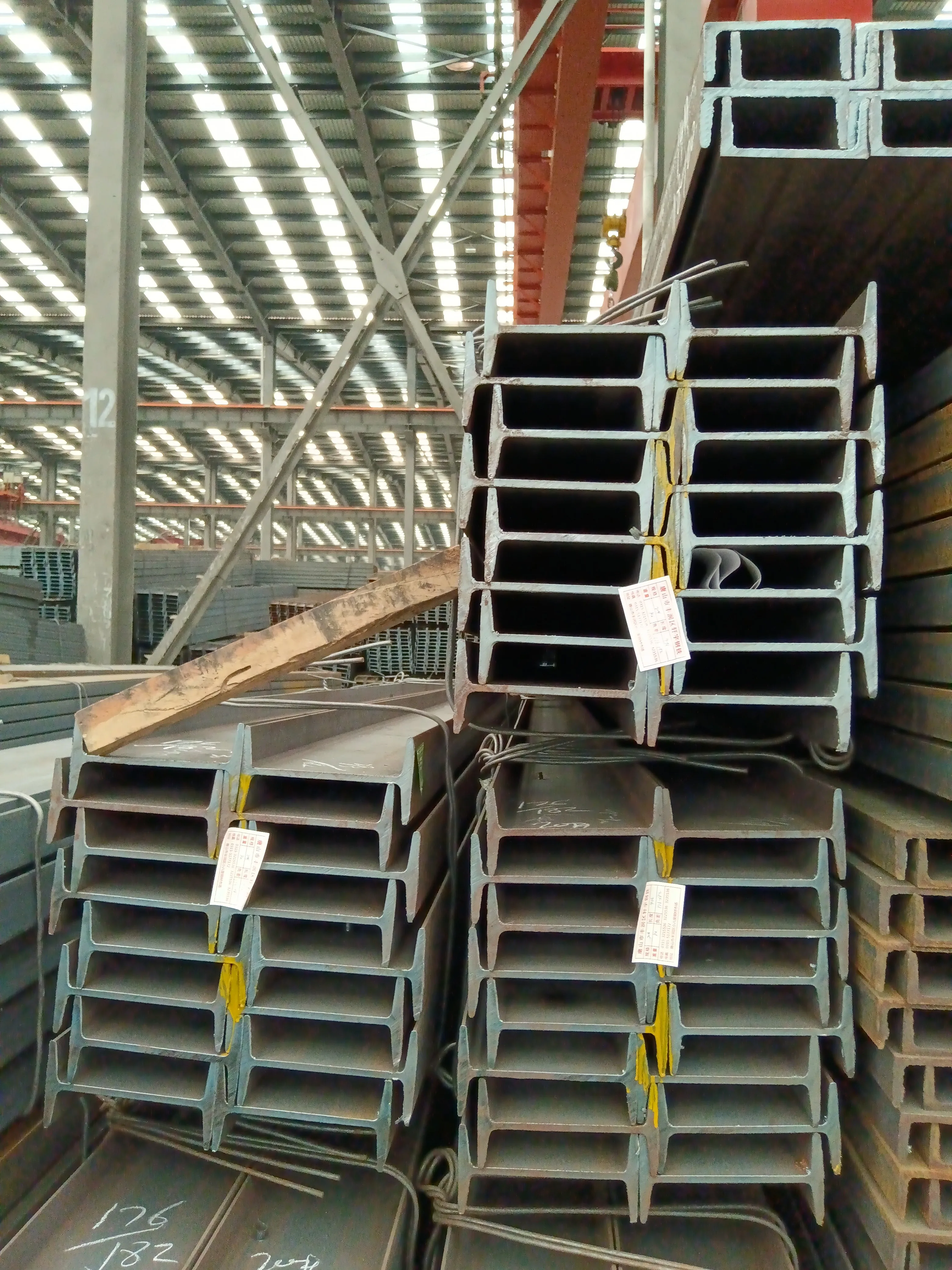 H-Beams Astm Q235B Q345E Steel Wide Flange Iron Column with Good Structural Use for Construction