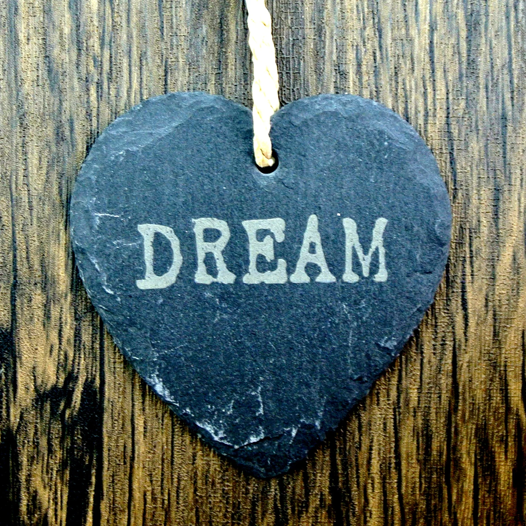 Good quality  slate gifts customized engraved design slate plaque heart shape with engrave