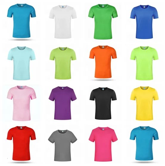 Whosale Cheap Promotional T - shirt for Sublimation Custom Logo Printed 100% poly-blended polyester t shirt kids t shirt