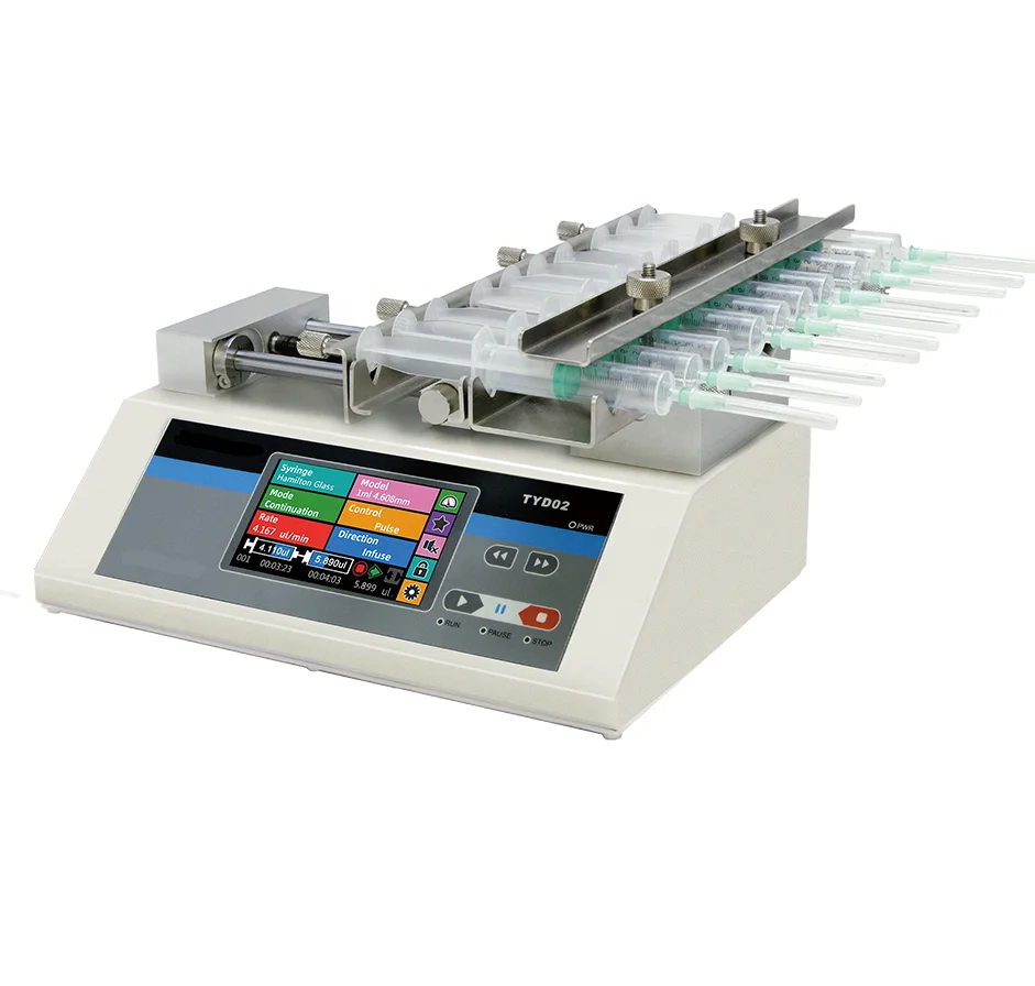 Laboratory Syringe Pump Medical Electric Syringe Pump Electric Plastic pump