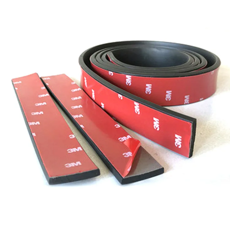 EPDM sponge rubber self adhesive foam seal