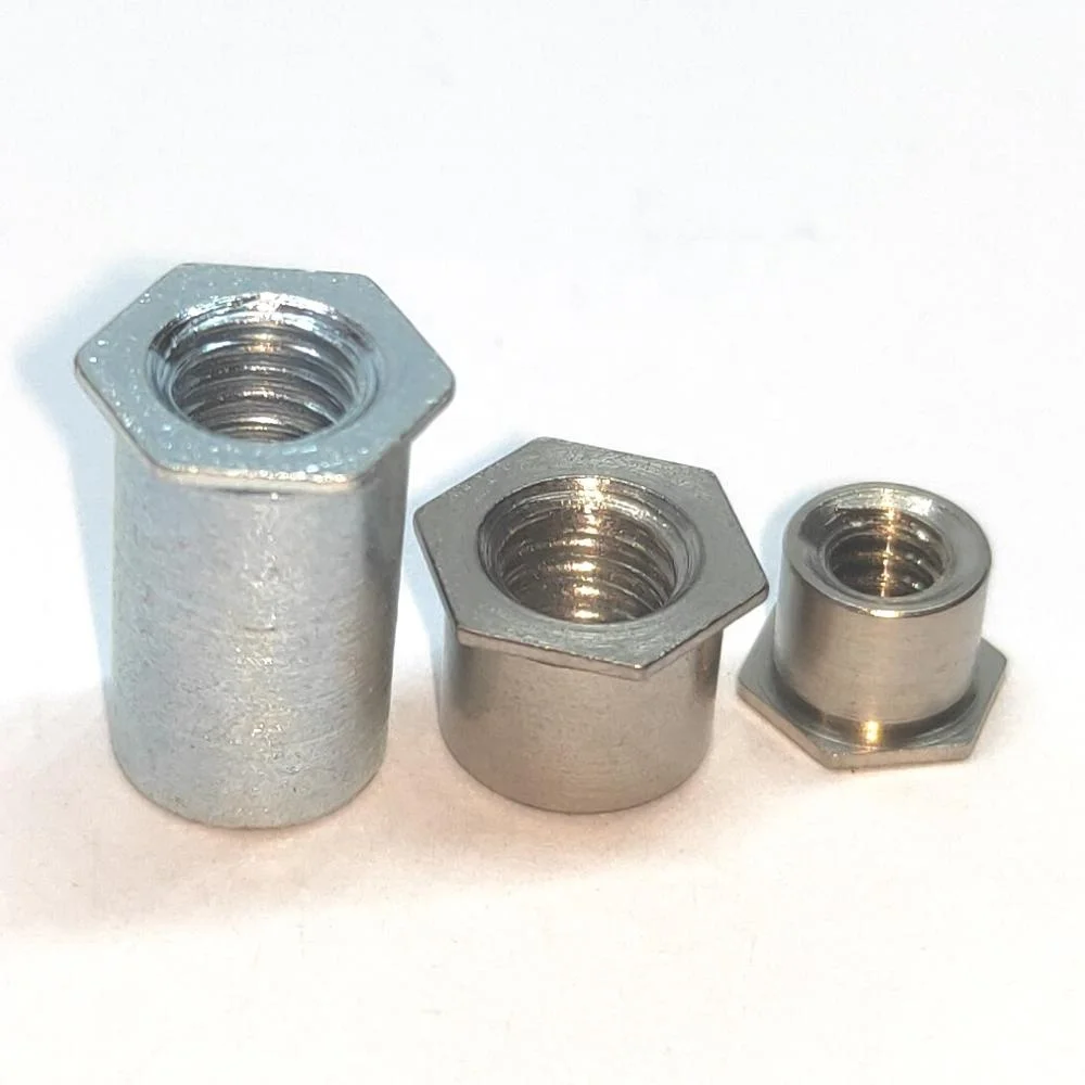 SO SOS SOA SO4 Hexagon Hex through Hole Self Clinching Standoff M3 3.5M3 M3.5 M4 M5 #4 #6 #8 #10