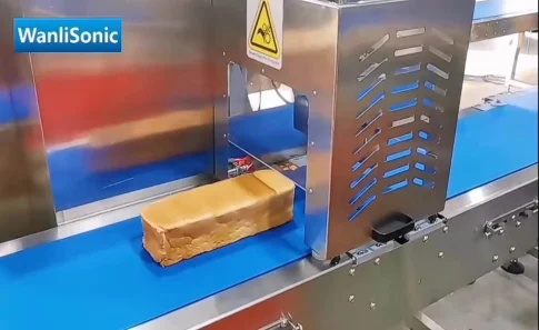 Wanlisoinc Automatic Ultrasonic Cheese Cutting Machine Butter Block Cutter