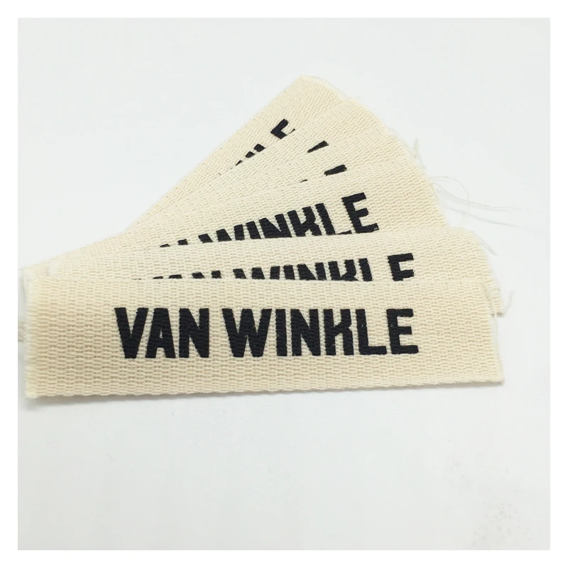 Hot sell high quality Customized design Printing labels design for Garment accessories factory direct sale