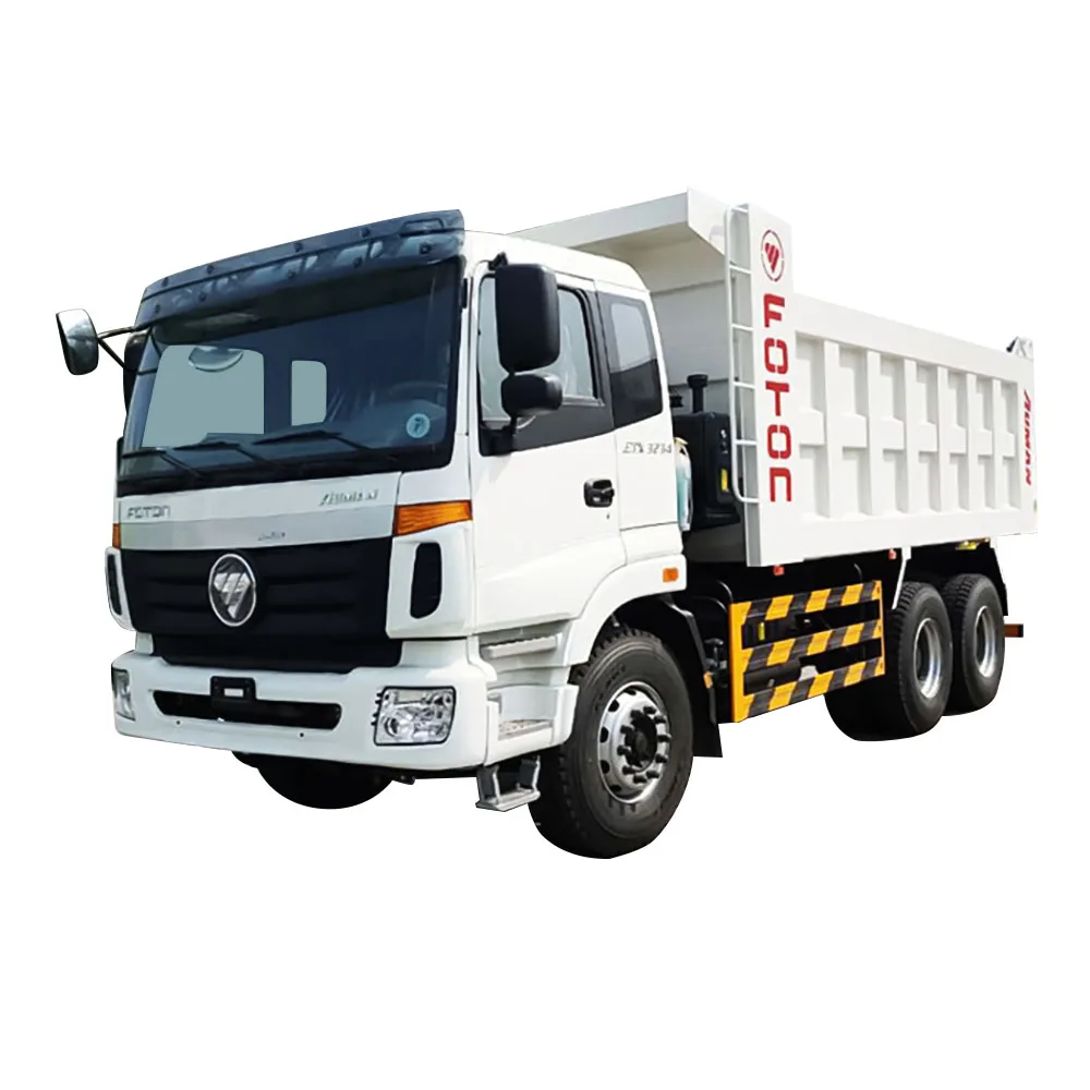 8x4 12 wheels tipper truck left hand drive diesel 380 hp Foton dump truck