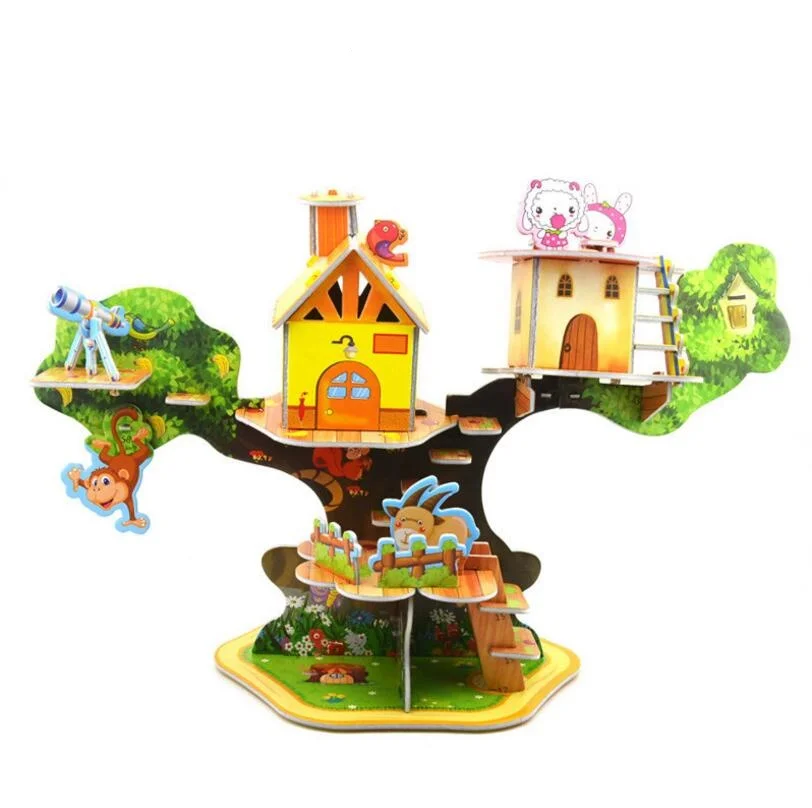 Three Floors House 3d Puzzles For Adults Gift Ideas For 15 Year Boys