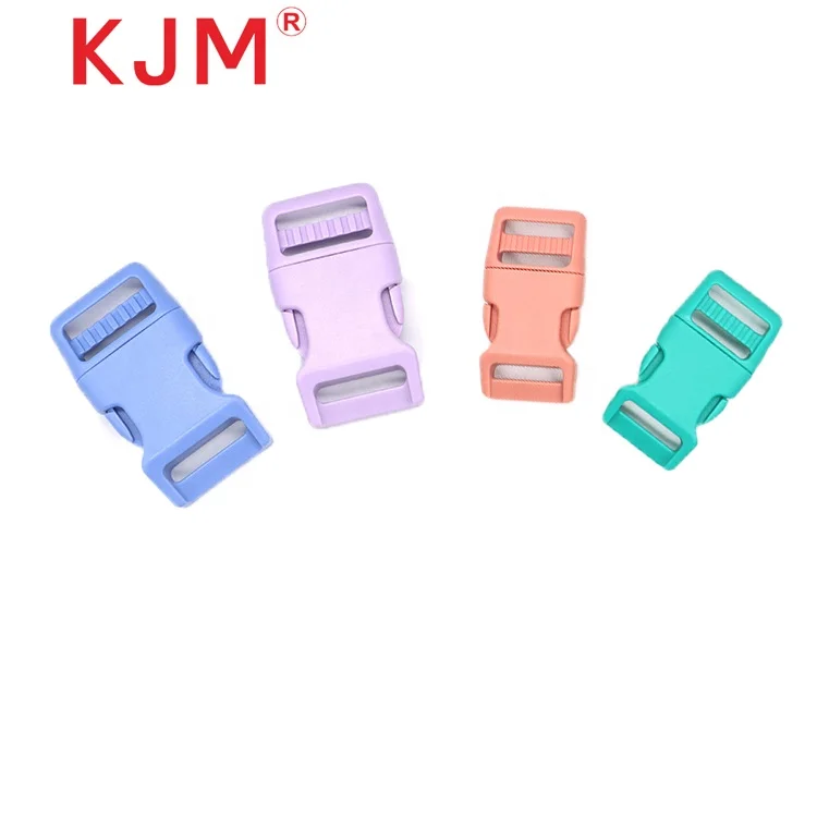 KJM Heavy Duty 15mm 20mm 25mm Quick Release Curved Buckle for Dog Collar