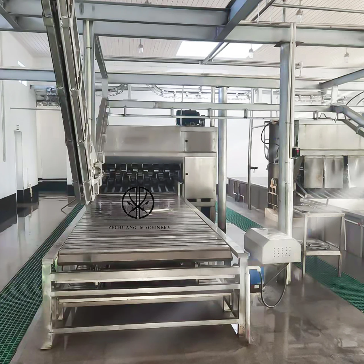 50-100 per day slaughter equipment pig abattoir machine sow meat processing machinery with pork butcher equipment