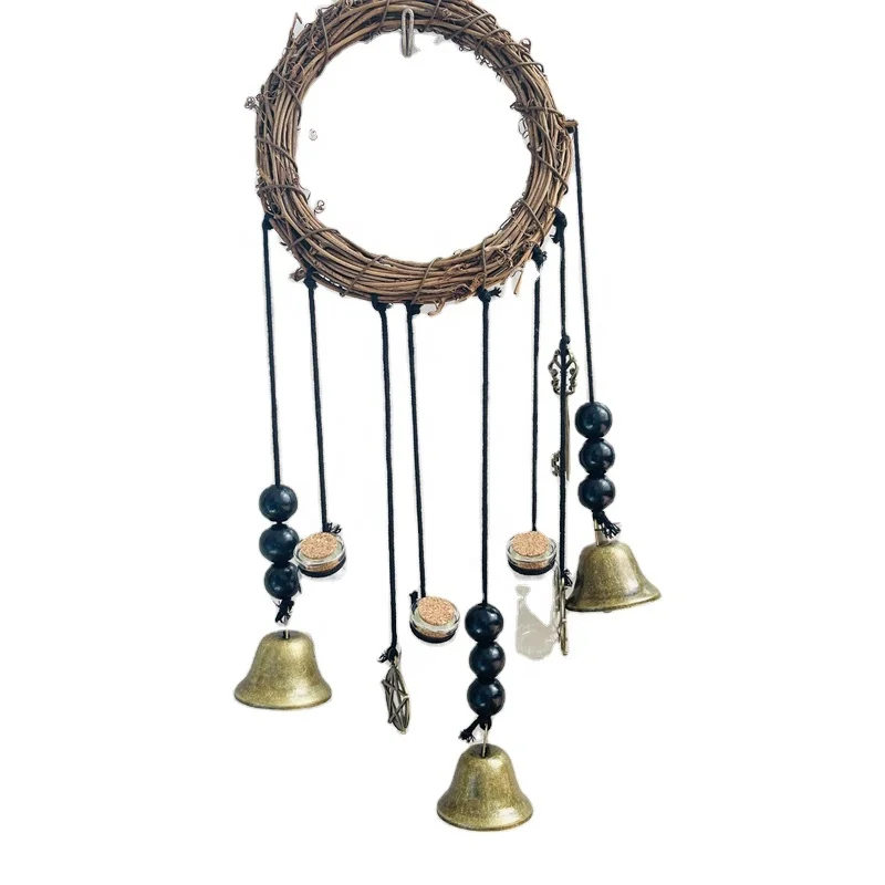 Wind chimes witches pray Witches bells for family room decoration
