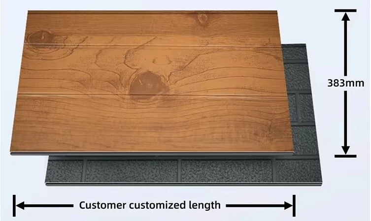 Advanced Decorative Thermal Insulated Exterior Wall PU Embossed Sandwich Panels Siding Wall Metal Carved Board Production Line