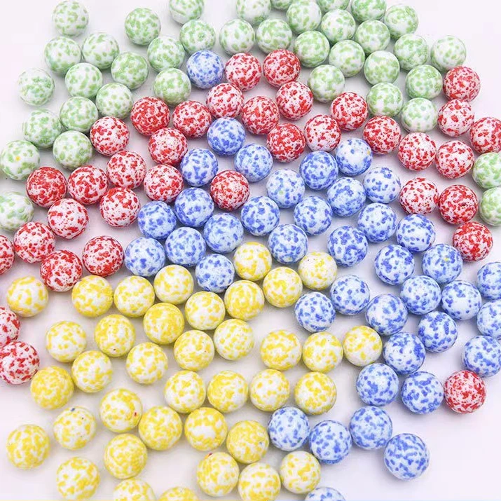 Handmade colorful play balls glass marble toys