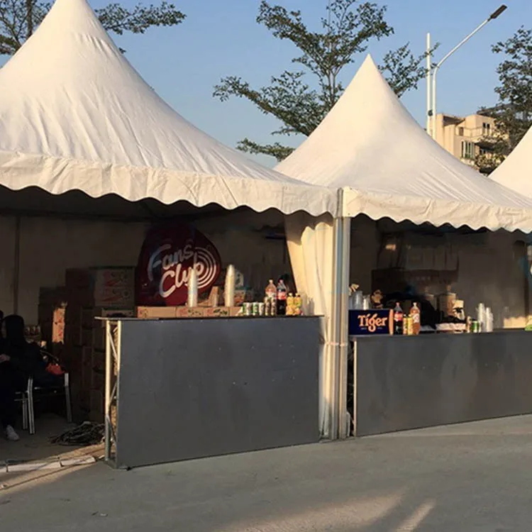 Factory Direct Sale 5X5M 6X6M Gazebo Marquee Pagoda Tent Trade Show Tent