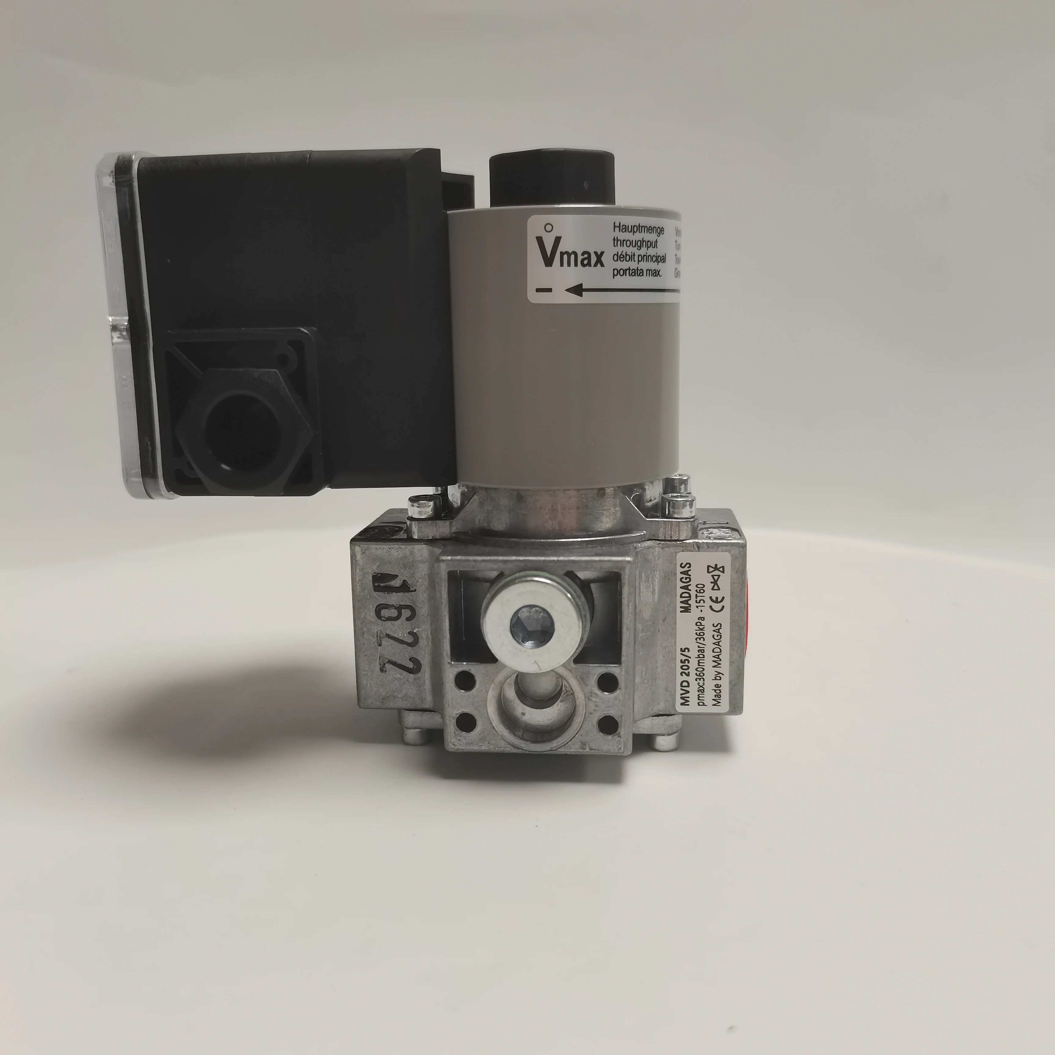 Industrial Gas solenoid valve Dungs MVD 205/5 230V IP54 PMAX Single-Stage Safety Proportional gas controls Solenoid Valves