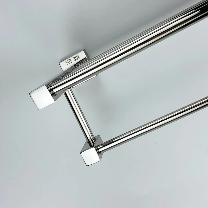 Stainless steel 304 square base towel rack bathroom accessories
