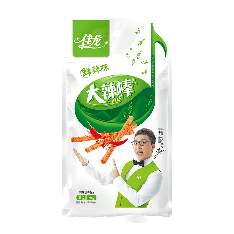 86g Factory direct sales asian food vegan snack latiao chinese snack with Spicy Flavor for party