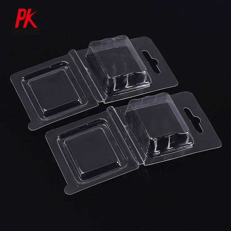 Двойная прозрачная упаковка, Экологически чистая пластиковая упаковка, моллюск, растает, воск, блистерная упаковка