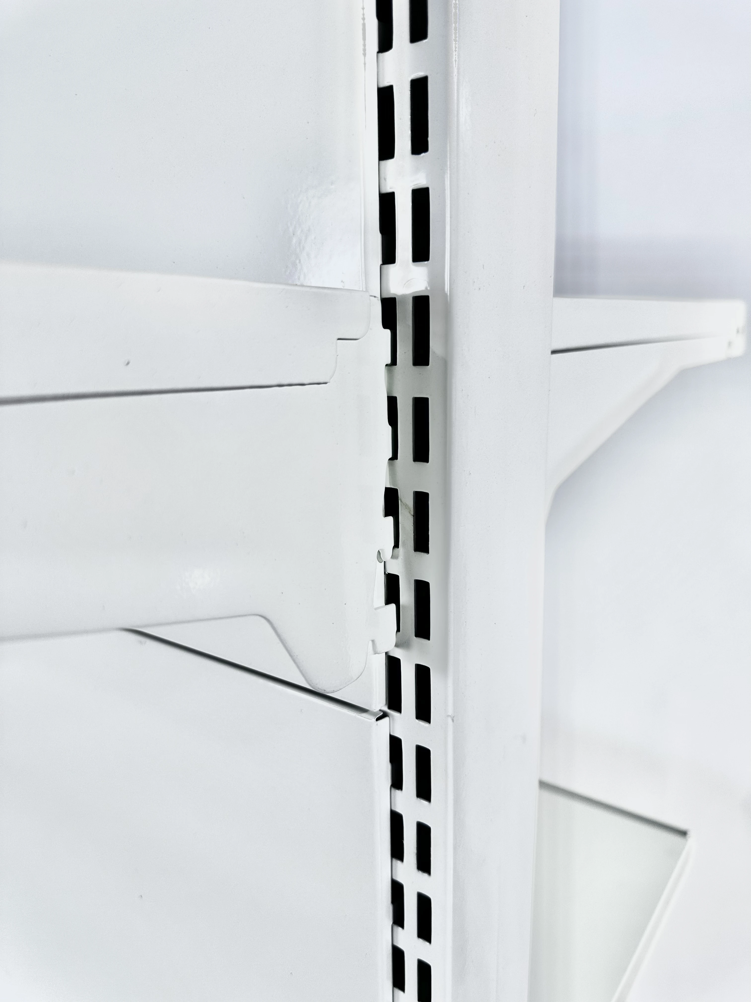 Oem Cheap Supermarket Four-shelf Metal Food Steel Shelves Store Supermarket Display Rack
