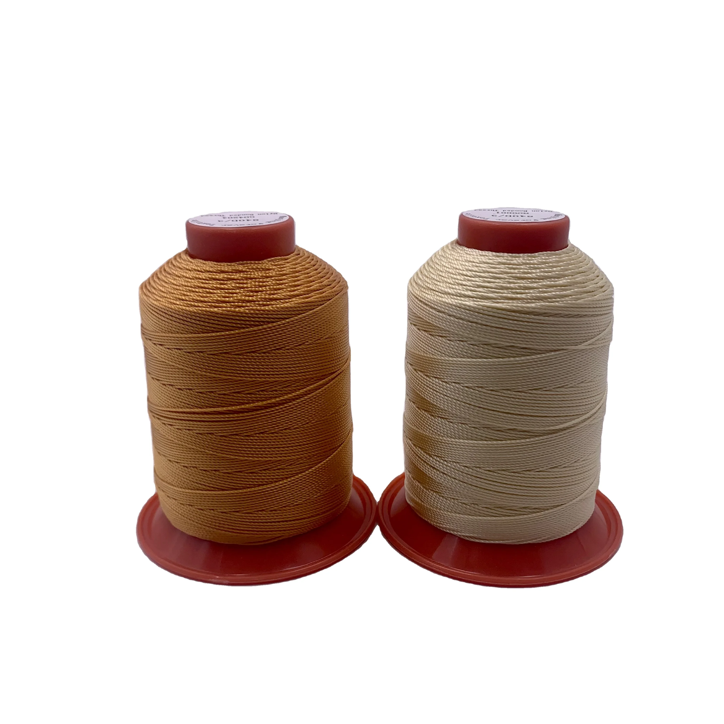Factory price wholesale 100% polyester nylon 6 nylon 66 bonded thread