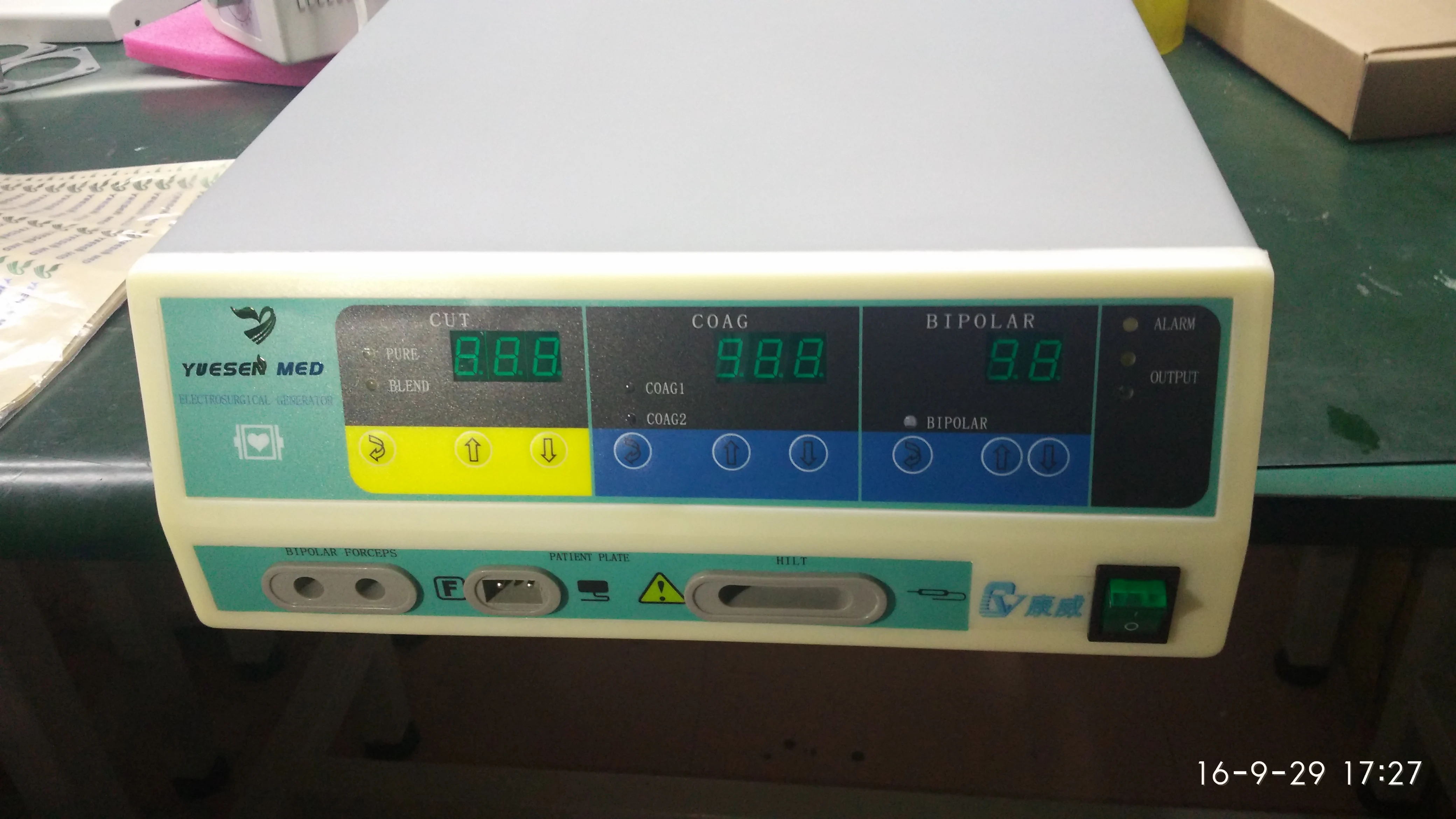 Ysenmed YSESU-2000I5 bipolar cut coagulation electrosurgical generator electrosurgical generator rf
