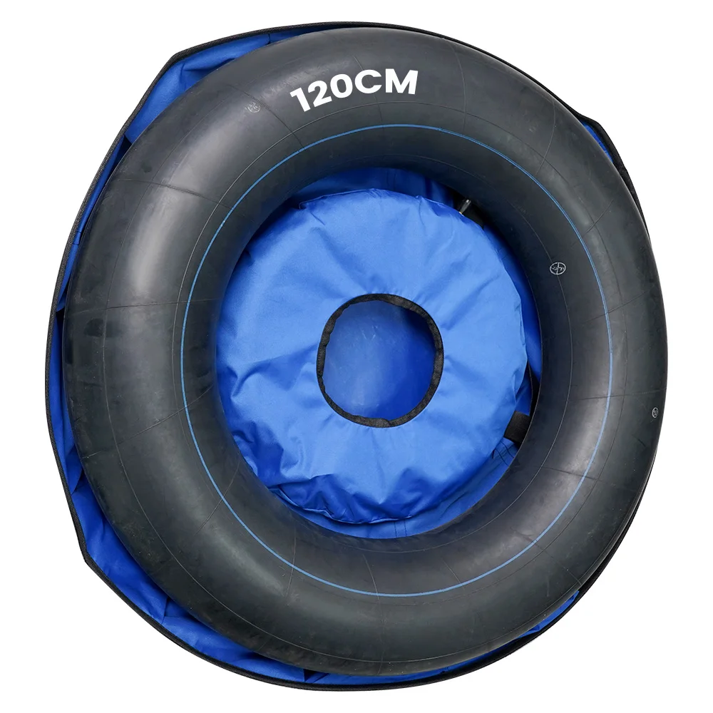 Snow tube for sledding with hard bottom 120cm  truck inner tube for snow sport