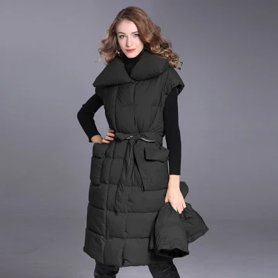Ladies Female Detachable Comfy Puff Fashionable Down Jacket