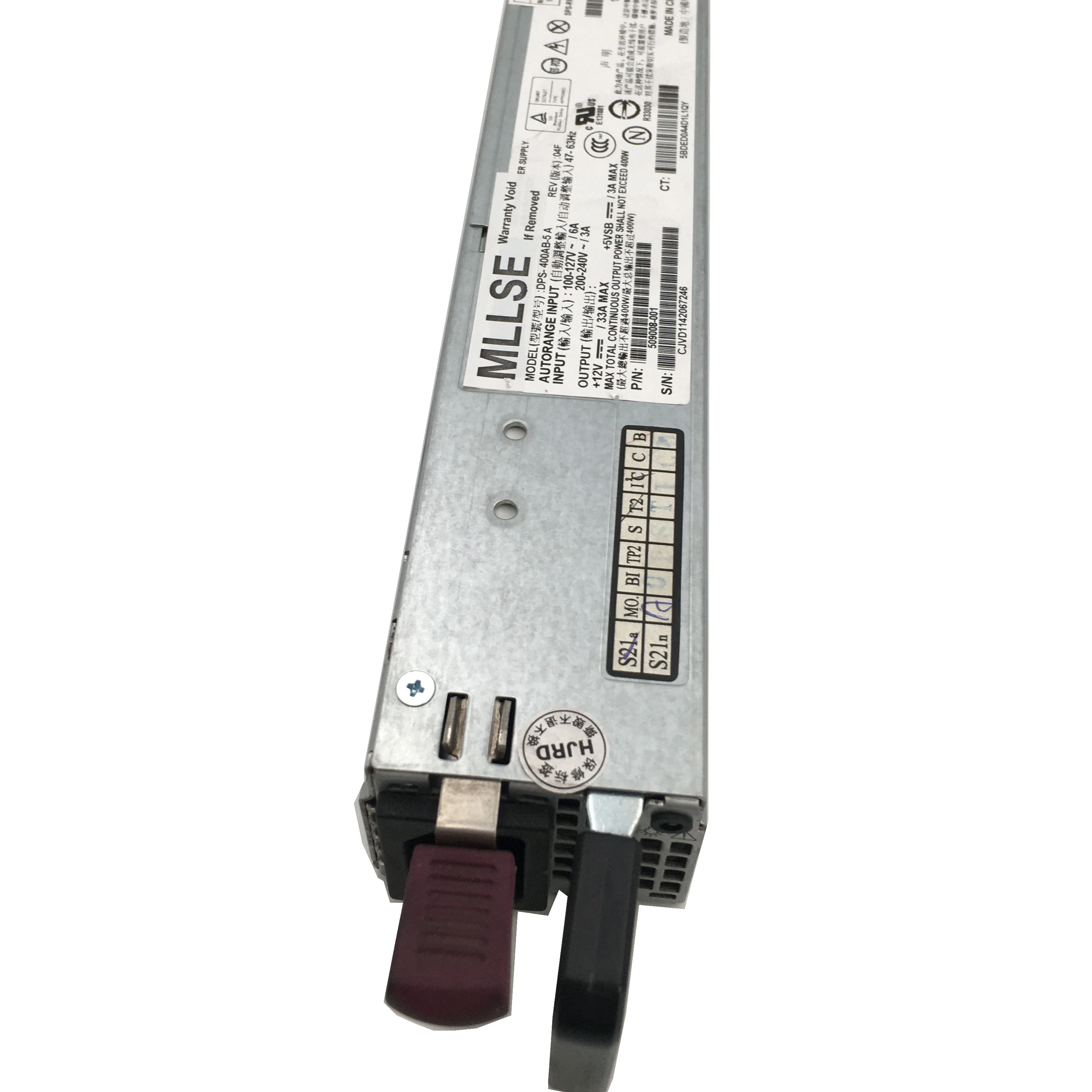  Original For HP SE316M1 DL320G6 power supply DPS-400AB-5 A 532478-001