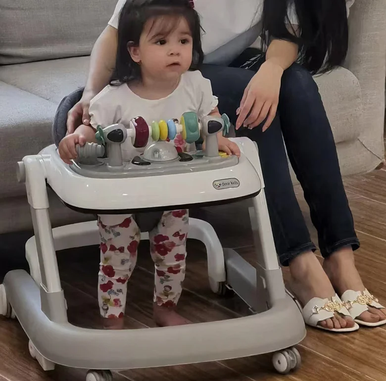 Popular Baby Walker 4 in 1 New Hand Pusher Baby Walker with Wheels and Seat Hot Sale Walker Baby