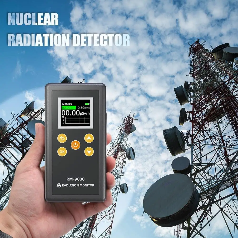 2022 Digital Handheld radiation detector with battery gamma ray detector for Indoor and Outdoor