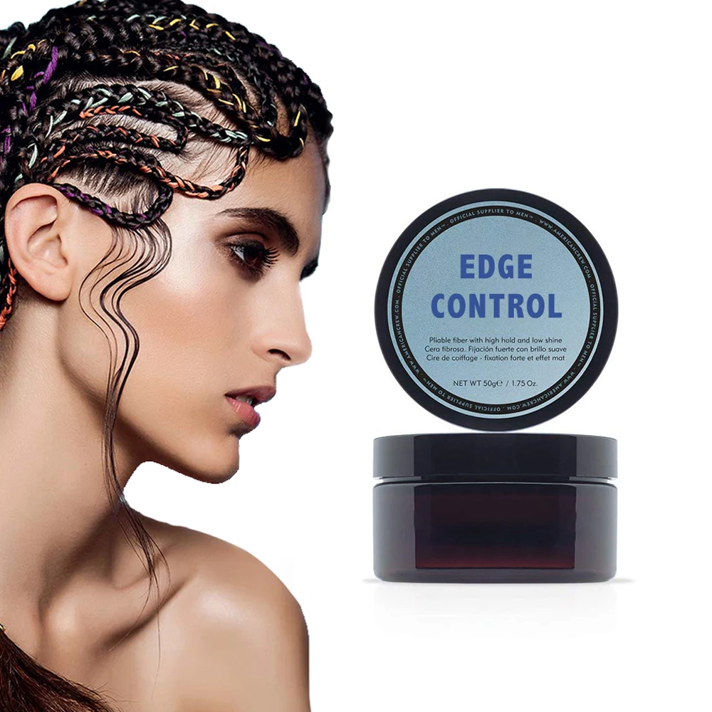 Private label top selling extreme hold braiding edge control hair jam black edge control