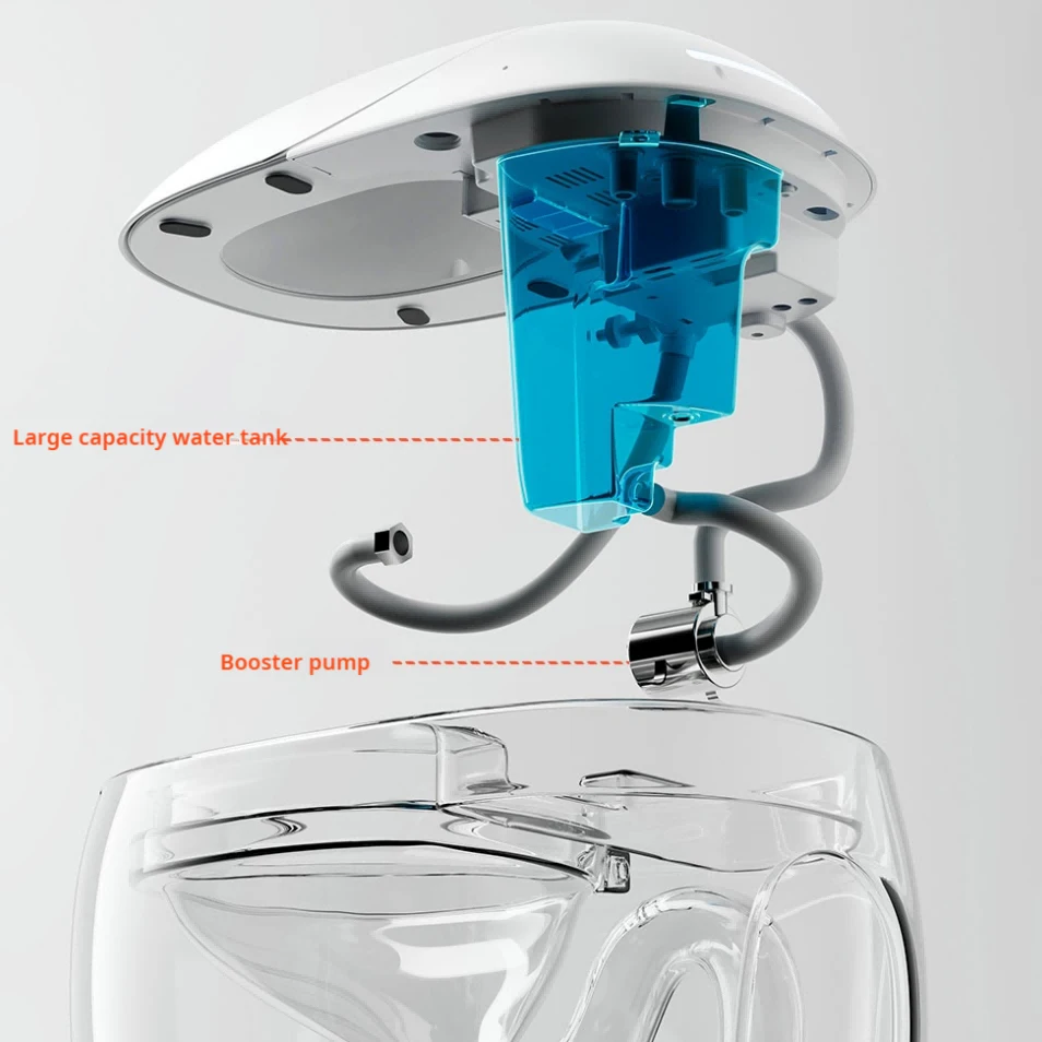 High end wc intelligent water closet toilet bidet floor mounted automatic luxury bathroom egg shape smart toilet bowl