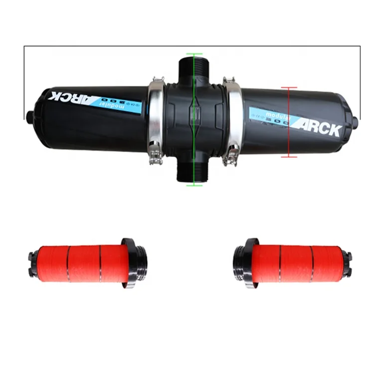 120 Mesh T Type Water Treatment Disc Filter Eco Friendly Agricultural Irrigation 3 Inch Plastic Water Filter Irrigation