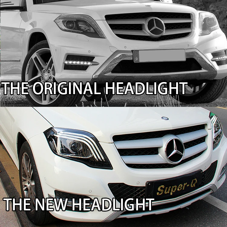 Super Q manufacture wholesales factory headlights head lamp 2013-2016 for Mercedes-Benz GLK glk headlight