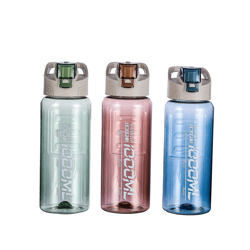 High quality 1000ml plastic portable water bottle wholesale
