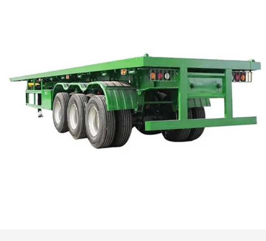 Лидер продаж, полуприцеп с платформой на 2 оси 40 футов