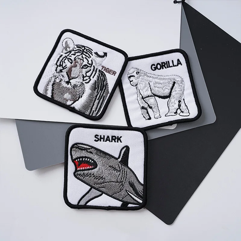 Wholesale Woven Embroidered Badges In stock Patches sew on for hat