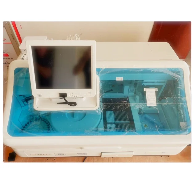 Good condition cobas e411 used Used e411 Reagent Cobas e411 Chemistry Analyzer e411 Automated Immunoassay Chemistry Analyzer