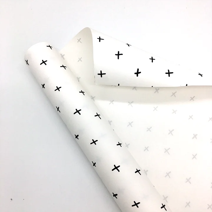 Wholesale Christmas Custom flower Wrapping and Gift Wrapping Paper